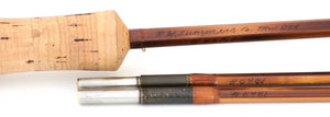 Bob Summers Model 856 Bamboo Rod 8' 2/2 #5/6 - ferrules and tip tops detail