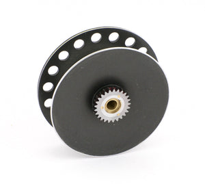 Hardy St. George 3 3/8" fly reel w/ spare spools - LHW