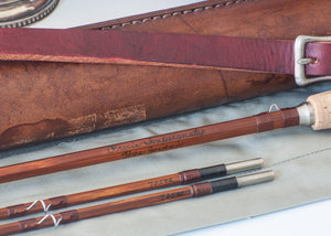 Orvis Wes Jordan 8' 2/2 7wt Bamboo Rod with Leather Tube