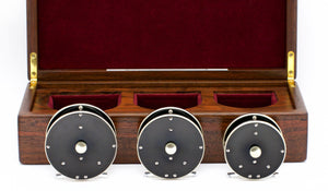 Joe Saracione Deluxe II Trout (Narrow) Boxed Reel Set