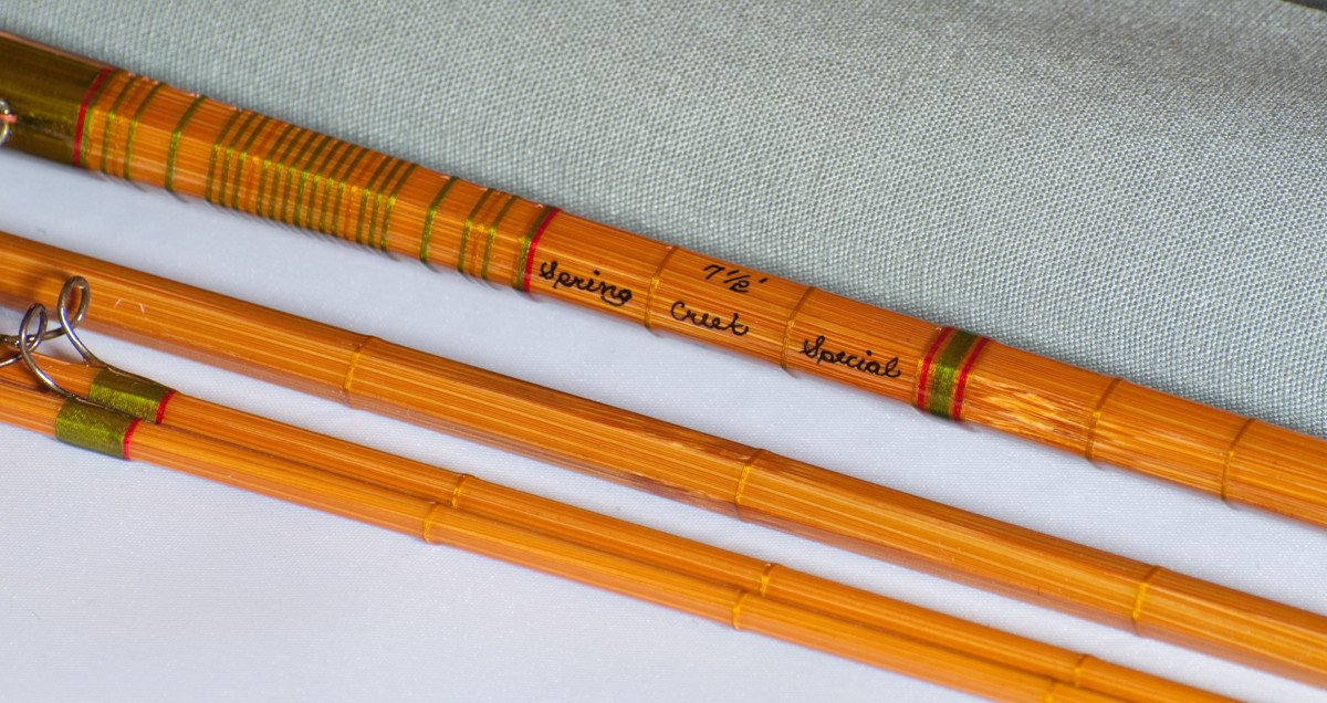 Marc Aroner 7'6' 3/2 4wt Spring Creek Special Bamboo Rod