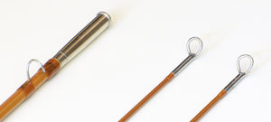 Simroe, Ted -- 7' 4wt Bamboo Rod (New) - rod sections with guides and wraps