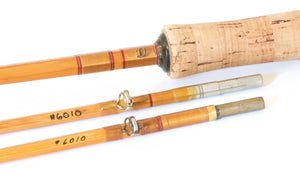 R.L. Winston Bamboo Fly Rod SF-era 9' 2/2 4 7/8 oz. - ferrules and tip tops detail
