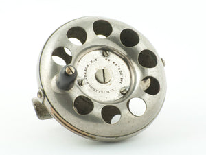 Clinton Nickel Silver Sidemount Trout Reel