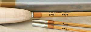 Simroe, Ted -- 7' 4wt Bamboo Rod (New) - handle grip and reel seat detail