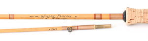 R.L. Winston Bamboo Fly Rod Stoner Era 8'6" 2/1 #5/6 - rod sections with wraps