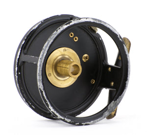 Hardy Perfect 3" Wide Drum Fly Reel w/ War-Time Black Finish