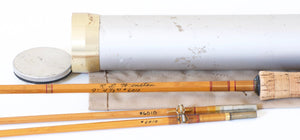 R.L. Winston Bamboo Fly Rod SF-era 9' 2/2 4 7/8 oz. - handle grip and reel seat detail