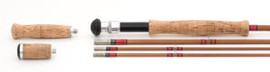 Hardy Bros. "Salmon De-Luxe" Hollokona Bamboo Rod 9' 7wt