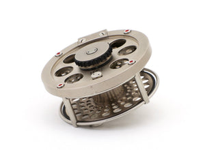 Ari 't Hart S0 Fly Reel and Spare Spool - Nickel Plated