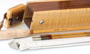 Taylor, W.R. (Bill) - 7'6 5wt Hollowbuilt Quad Bamboo Rod