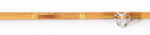 R.L. Winston Bamboo Fly Rod SF-era 9' 2/2 4 7/8 oz. - rod sections with wraps