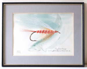 Eddy, Bob -- "Van Luven Orange" Watercolor