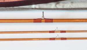 Orvis Wes Jordan 7'6 2/2 5wt Bamboo Rod with Leather Tube