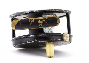 Hardy Perfect 3" Wide Drum Fly Reel w/ War-Time Black Finish