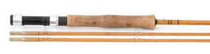 R.L. Winston Bamboo Fly Rod SF-era 8'6" 2/2 3 3/4 oz. - maker signature and rod markings