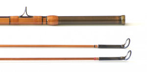 Bob Summers Model 275 Deluxe Bamboo Rod 7'6" 2/2 #4 - detail view