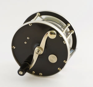 Edward Vom Hofe Model 423 Restigouche 6/0 Fly Reel with Leather Case - LHW