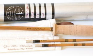Reid, James - 8'5 4wt Hollowbuilt Bamboo Rod