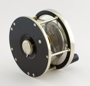 Edward Vom Hofe Model 423 Restigouche 6/0 Fly Reel with Leather Case - LHW