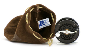 Bogdan Baby Trout Wide Fly Reel - All Black