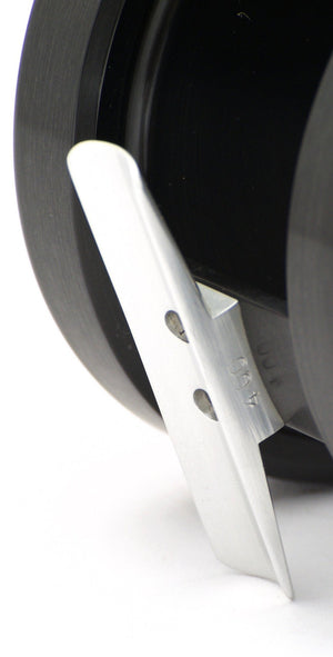 Bogdan Model 400 Fly Reel and Spare Spool - RHW All-Black