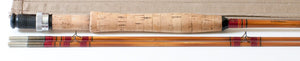 Carlson, Sam - early quad bamboo rod - 7'6 2/2 4-5wt