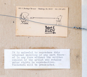 Eddy, Bob -- "Van Luven Orange" Watercolor