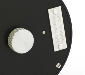 Bogdan Baby Trout Wide Fly Reel - All Black