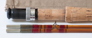 Carlson, Sam - early quad bamboo rod - 7'6 2/2 4-5wt