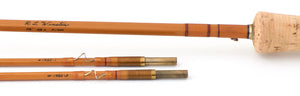 R.L. Winston Bamboo Fly Rod 7'6" 2/2 #4/5 - ferrules and tips detail