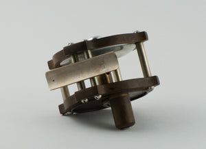 William Mills & Son Original "Fairy" Raised Pillar / Hard Rubber Fly Reel