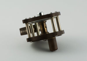 William Mills & Son Original "Fairy" Raised Pillar / Hard Rubber Fly Reel