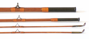 Heddon #50 Deluxe President 8'6" - 5wt 3/2 Bamboo Fly Rod