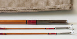 Carlson, Sam - early quad bamboo rod - 7'6 2/2 4-5wt