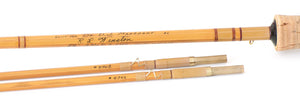 R.L. Winston Bamboo Fly Rod SF-era 8'6" 2/2 3 3/4 oz. - full rod assembled view