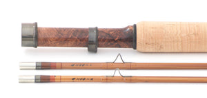 Ramanauskas, Bernard - Scott Rod Co. Bamboo Rod 6'11 4wt - rod sections with wraps and hardware