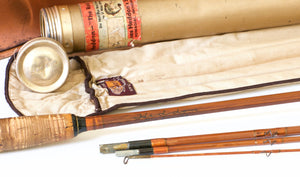 Heddon #50 Deluxe President 8'6" - 5wt 3/2 Bamboo Fly Rod