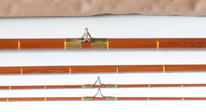 Wright & McGill Granger Marshall Fields "Four Striper" Bamboo Rod
