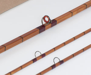 Downes, Jim - 7'3 2/2 4wt Quadrate Bamboo Rod