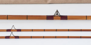 Downes, Jim - 7'3 2/2 4wt Quadrate Bamboo Rod