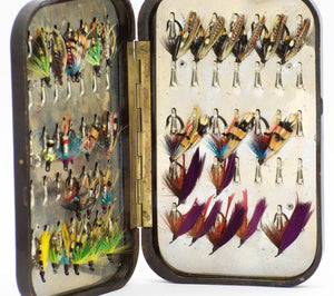 Hardy Bros. Neroda No. 1B Fly Box (Oxblood)