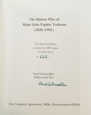Schmookler, Paul - The Salmon Flies of Major John Popkin Traherne (Limited Edition)