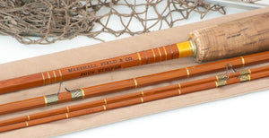 Wright & McGill Granger Marshall Fields "Four Striper" Bamboo Rod