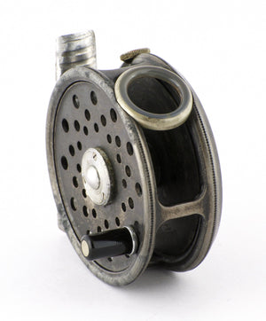 Hardy St. George Jr. Fly Reel with Leather Case