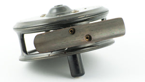 Hardy Uniqua Fly Reel 2 5/8" and Hardy Leather Case