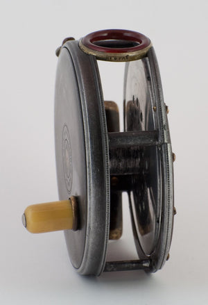 Hardy Perfect 3 1/8" 1905 Check - Red Agate (repaired)