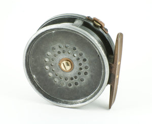 Hardy Contracted Brass Face Perfect 3 1/8" Fly Reel - open ball race!