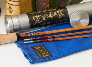 Spittler, MK -- Hollowbuilt Quad Bamboo Rod -- 7'6 2/2 4wt