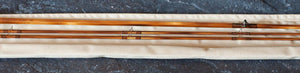 Walt Carpenter Browntone 7'6 2/2 5wt Bamboo Rod - Mint